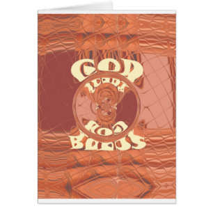 Cartão Deus abençoe Seu Design de texto Inspiracional.