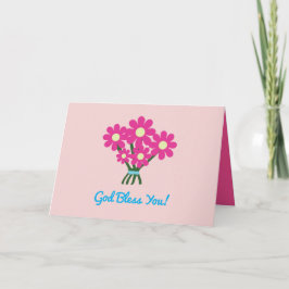 Cartão Deus Abençoe Você