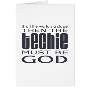 Cartão Deus de Techie
