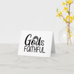 Cartão Deus é o Gospel Graphics que Jesus promete