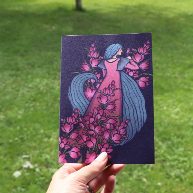 Cartão Deusa Borboleta (Criador carregado)