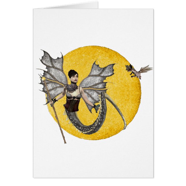 Cartão Deusa Dragão (Frente)