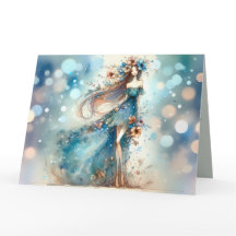 Deusa Fantástica Eetérea em Sonho de Água