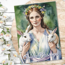 Deusa Ostara Sabbat do Equinócio da Primavera Feri