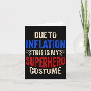 Cartão Devido à Inflação, Este é o meu Traje de Super-Her