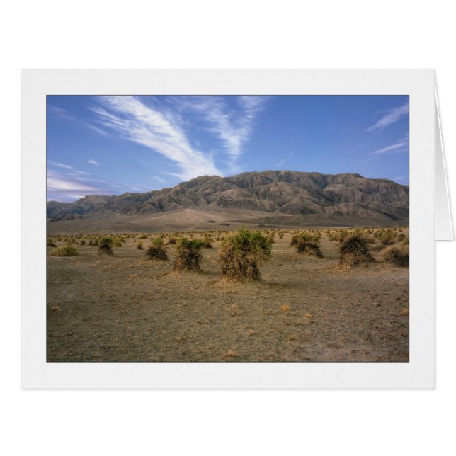 Cartão "Devils Cornfield" (Frente horizontal)