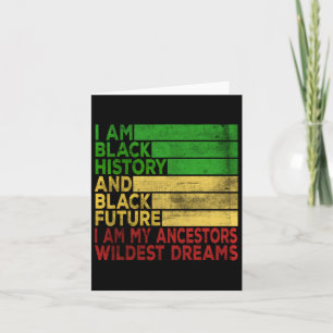 Cartão Dezembro É Meu Dia da Independência Mulheres Negra