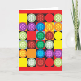 Cartão Dharma Wheel Card