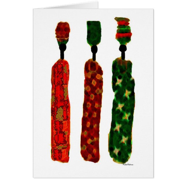 Cartão Dia Africano de Lash (Frente)