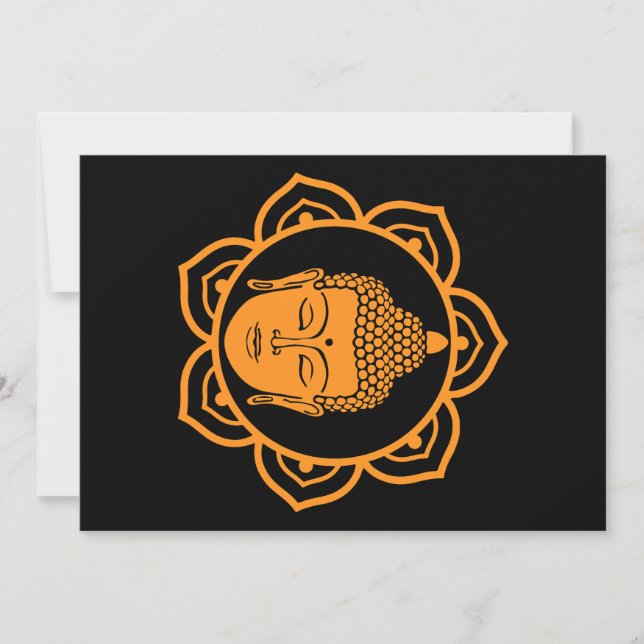 Cartão Dia Bodhi Budista (Frente)