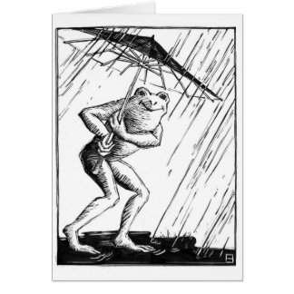 Cartão Dia da chuva