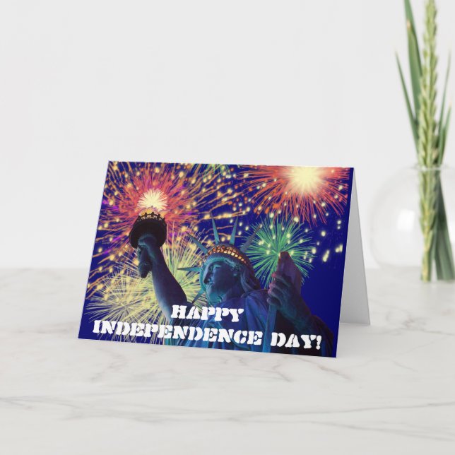 Cartão Dia da Independência! (Frente)