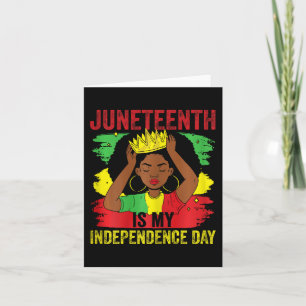 Cartão Dia da Independência da América Africana