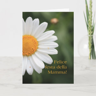 Cartão Dia da Mãe Feliz italiana!