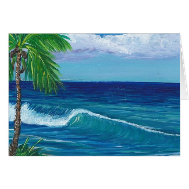 Cartão Dia da Praia! (Frente Horizontal)