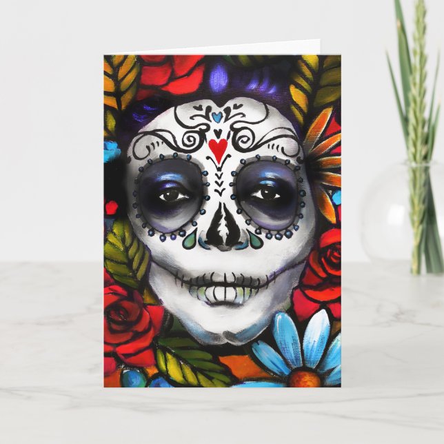 Cartão Dia da Saudação Morta (Frente)