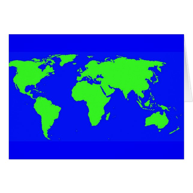 Cartão Dia da Terra (Frente Horizontal)