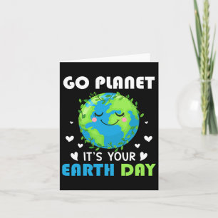 Cartão Dia da Terra 2025 Ir Planeta É o Dia da Terra