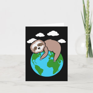 Cartão Dia da Terra Legal da Mãe Terra Luz Pro Ambiente