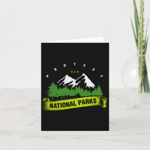 Cartão Dia da Terra Proteja Nossos Parques Nacionais Home