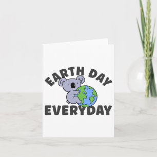 Cartão Dia da Terra Todos os Dias Koala Globo
