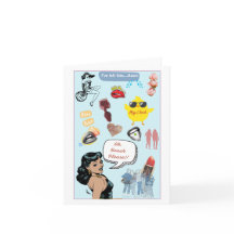 Dia das Galentinas Bonitas, Retro, Quirky e Funny