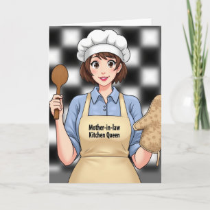 Cartão Dia das Mães Card de Retrato Doce