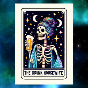Cartão Dia das Mães Esqueleto A Tarot da Dona de Casa Bêb