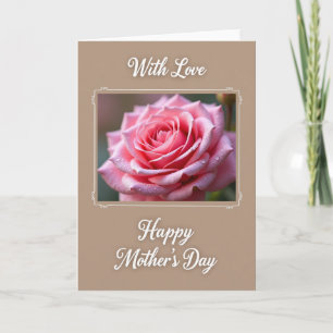 Cartão Dia das Mães Flor Sweet Close Up Card
