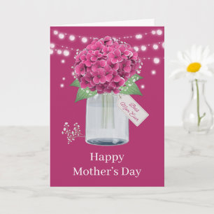 Cartão Dia das Mães Floral Rosa Bonito