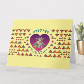 Cartão Dia das Mães HappBee