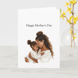 Cartão Dia das Mães Mãe Filha