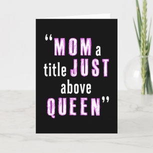 Cartão Dia das Mães Mãe Mamãe Mães Mãe Presente Engraçado