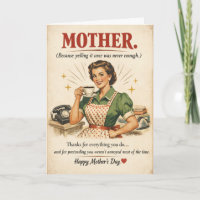 Dia das Mães retrô