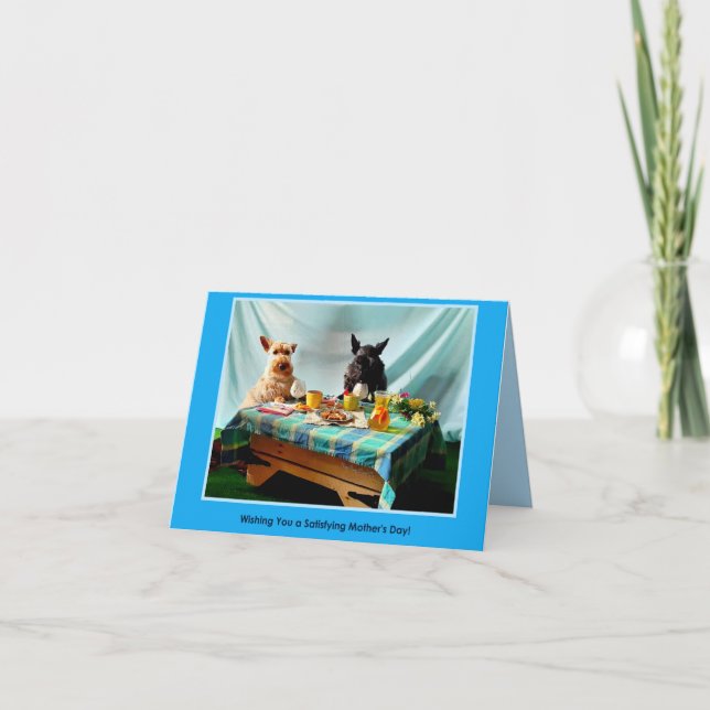 Cartão Dia das Mães Satisfeito (Frente)