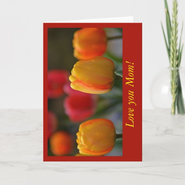 Cartão Dia de as mães (Frente)