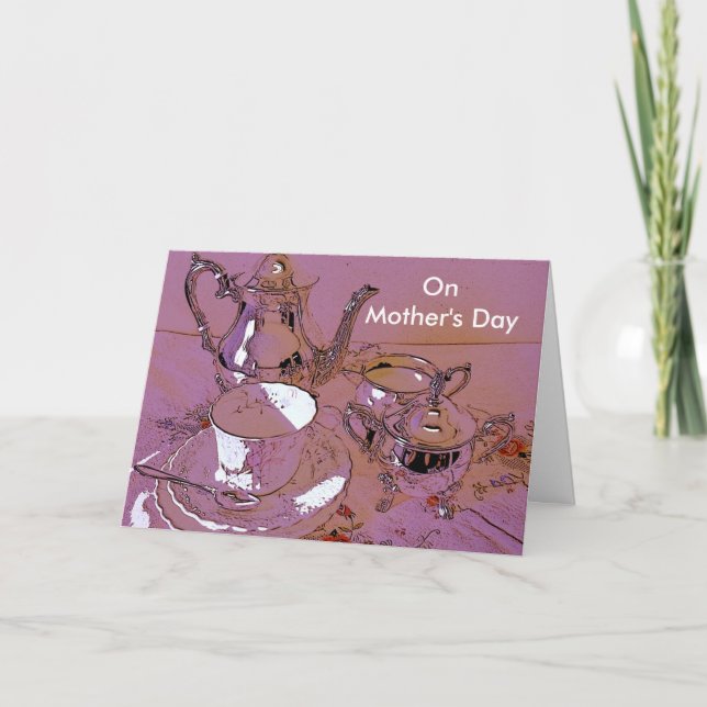 Cartão Dia de as mães (Frente)