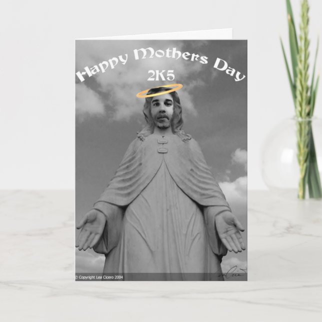 Cartão Dia de as mães (Frente)