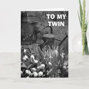 CARTÃO DIA DE AS MÃES A UM GÊMEO ESPECIAL NA SUA VIDA