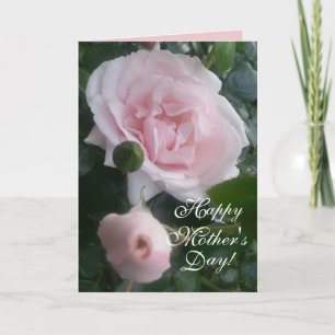 CARTÃO DIA DE AS MÃES CHIC CARD_ NOVOS ROSAS DAWN