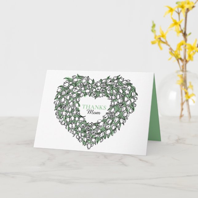 Cartão Dia de as mães de arte com pinças de buquê da flor (Flor Amarela)