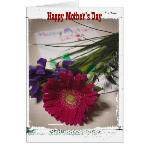 Cartão Dia de as mães Feliz