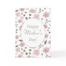 Dia de as mães Feliz das Peônias Rosa Modernas! Ca