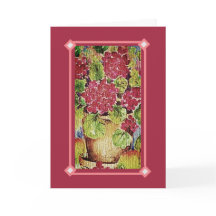 Dia de as mães Feliz Geranium Pink