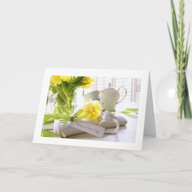 Cartão Dia de as mães FELIZ (PARA QUALQUER UM) (Frente)