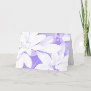 Cartão 'Dia de as mães Feliz' Roxo do Soft