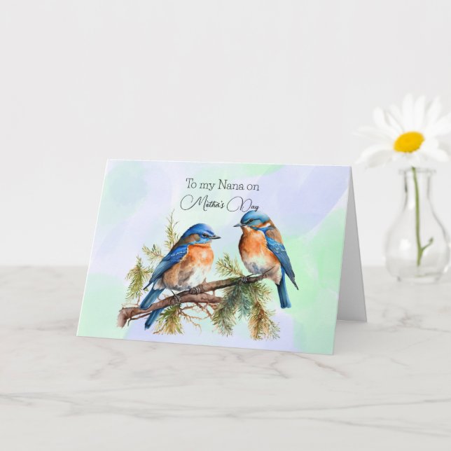 Cartão Dia de as mães Nana (Planta pequena)