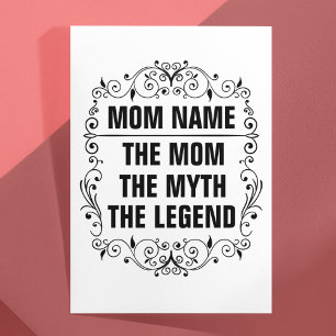 Cartão Dia de as mães Personalizado