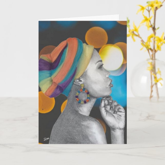 CARTÃO DIA DE AS MÃES QUEENCONFIDENCE (Flor Amarela)