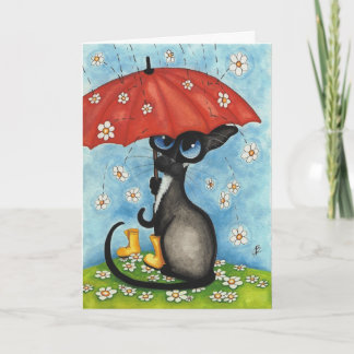 Cartão Dia de as mães Siamese por BiHrLe